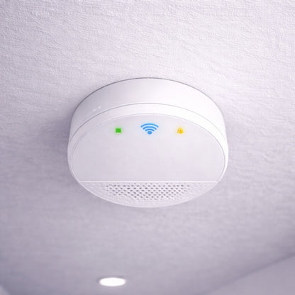 EnSense | Temperature and Humidity Sensor | Wall Mounted / Roof Mounted | Battery Powered
