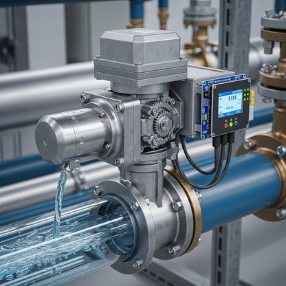 Chiller Plant | Water Motor Efficiency Tracker and Water Flow Actuator using VFD